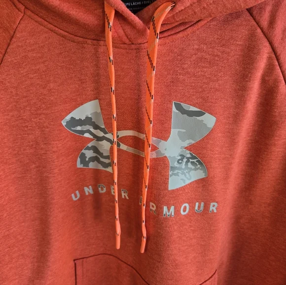 Under Armour Coral Hoodie with Logo - Picture 5 of 5
